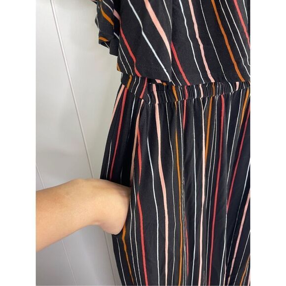 NWT Garnet Hill Off-The-Shoulder Knit Maxi Dress Size M - Picture 8 of 15